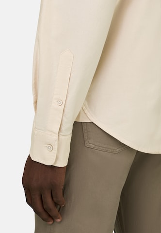Boggi Milano Regular Fit Hemd in Beige