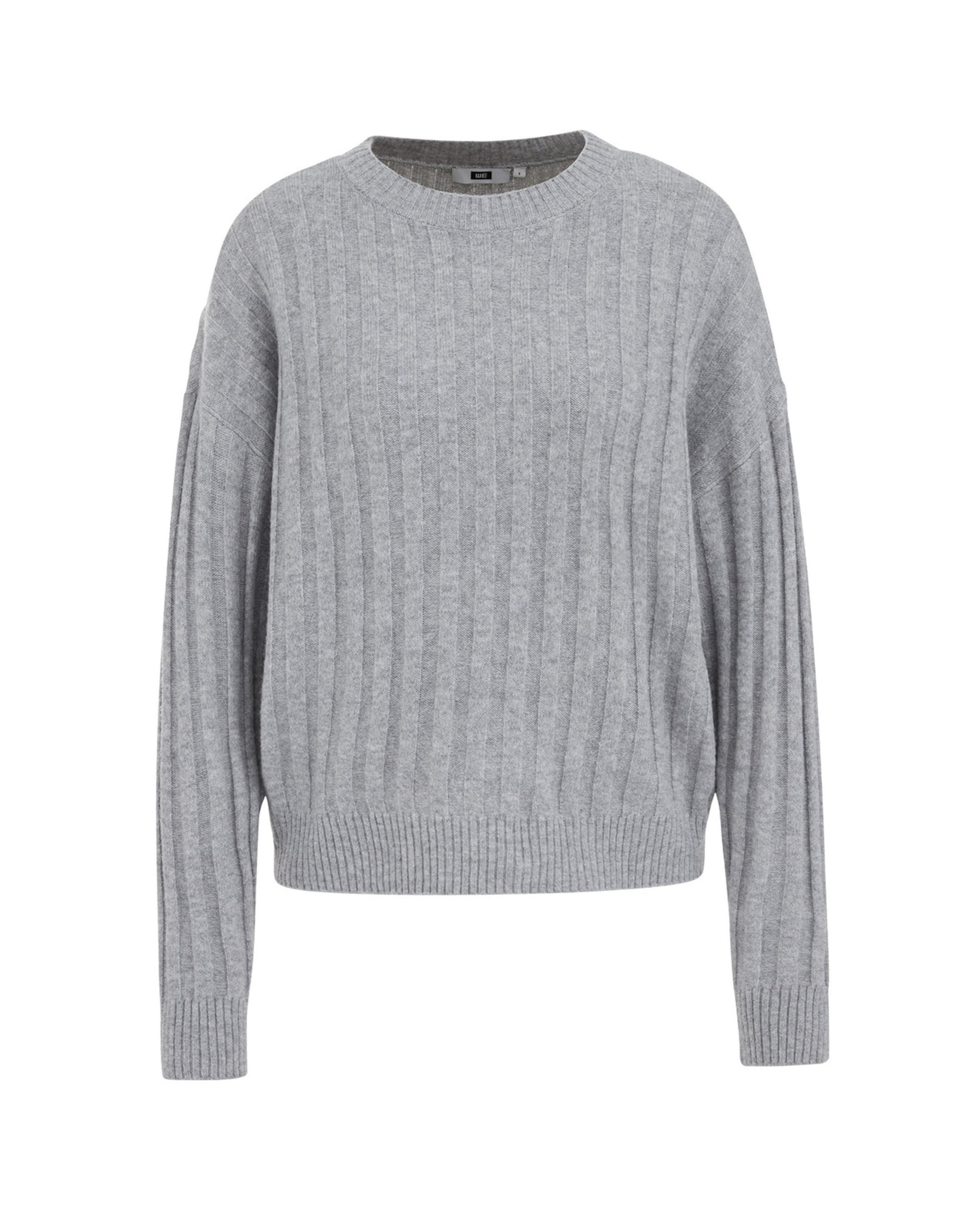 WE Fashion Kampsun, värv hall: eest vaates