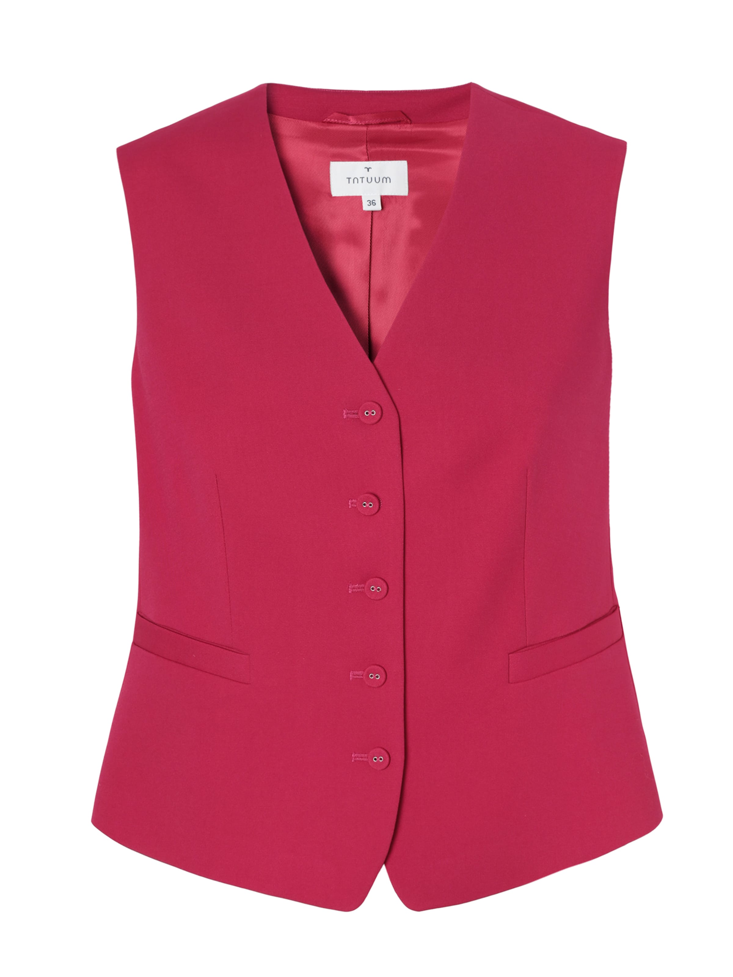 TATUUM Vest, värv punane: eest vaates