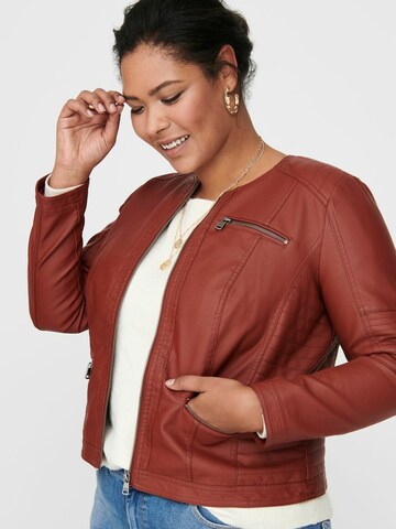 Veste mi-saison ONLY Carmakoma en rouge