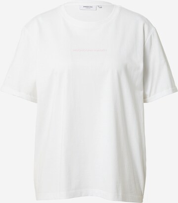 T-shirt 'Terina' MSCH COPENHAGEN en blanc : devant