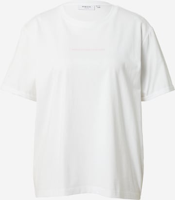 T-shirt 'Terina' MSCH COPENHAGEN en blanc : devant