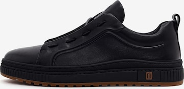 Derimod Slip on boty – černá: přední strana