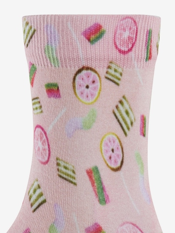 FALKE Socks in Pink: front