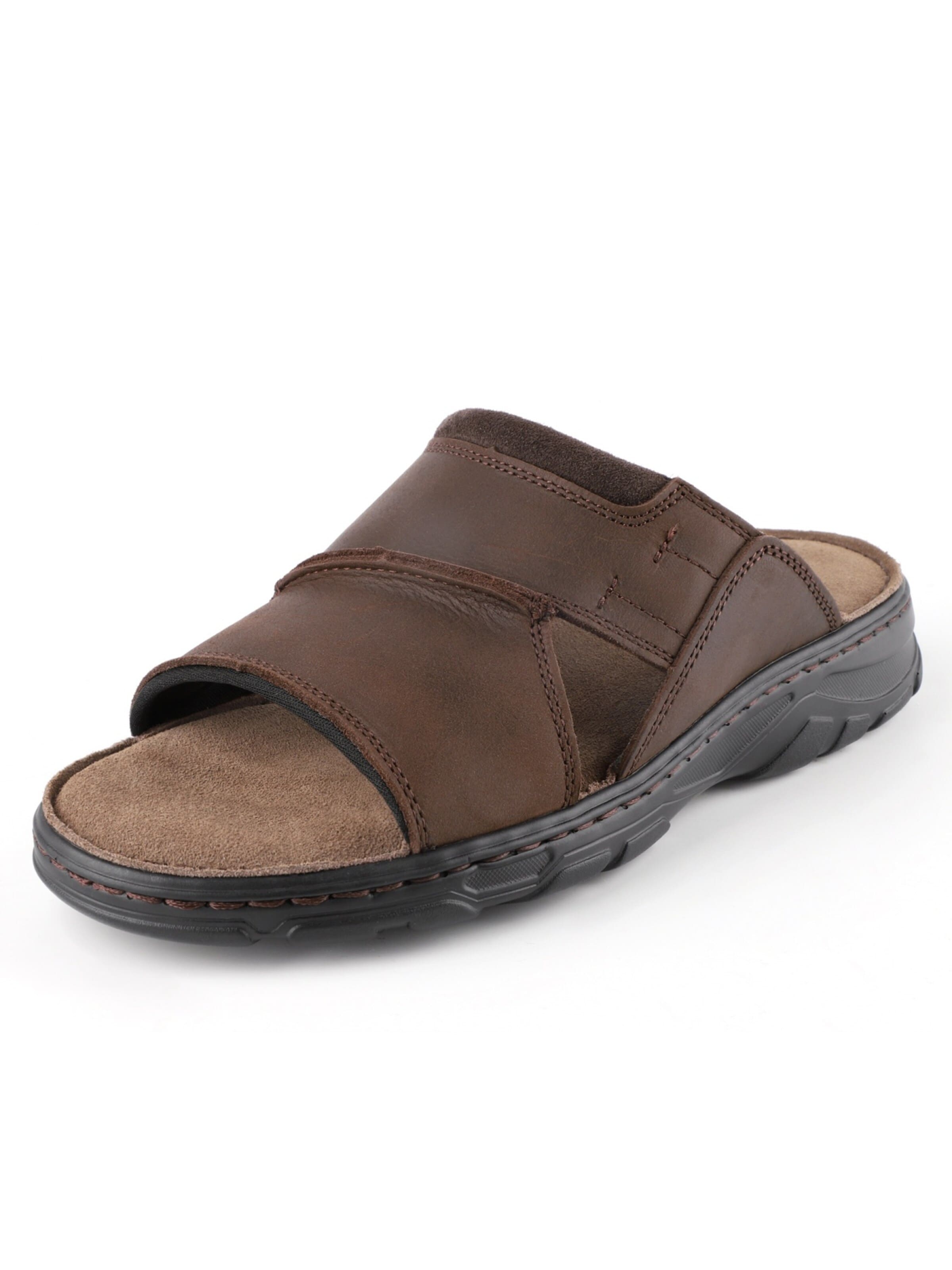 riemot Mules in Brown: front