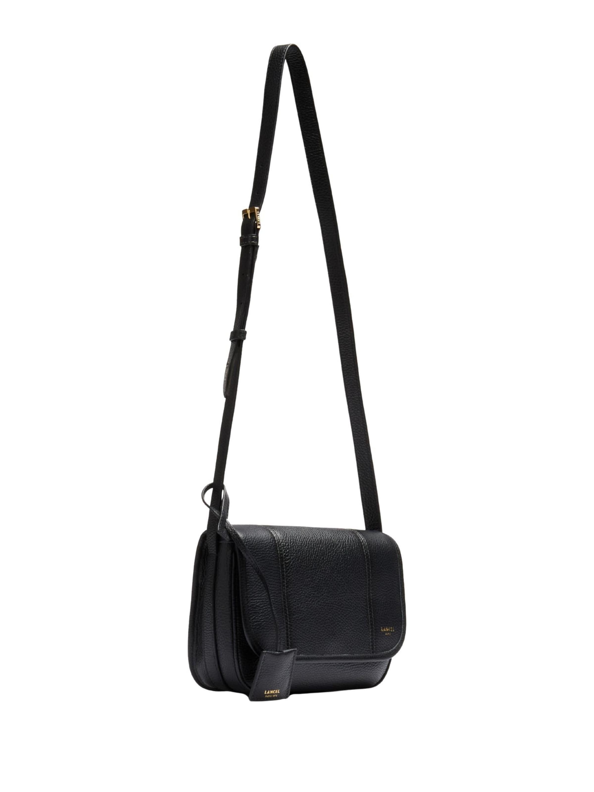 Lancel Schoudertas 'Rabat M Victoire Noir Femme' in Zwart