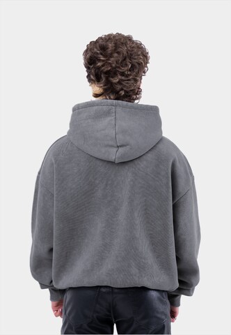 Prohibited Zip-Up Hoodie in Grey