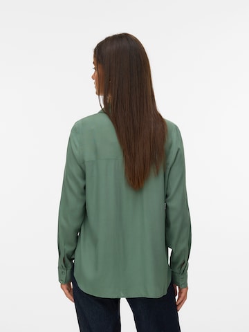 VERO MODA Blouse 'VMBUMPY' in Green