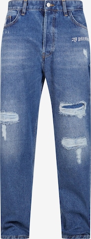 2Y Premium Loosefit Jeans in Blauw: voorkant