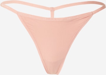 Calvin Klein Underwear String bugyik - rózsaszín: elől