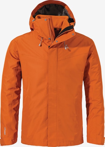 Schöffel Outdoor jacket 'Okere' in Yellow: front