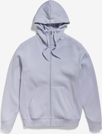 G-Star RAW Regular fit Zip-Up Hoodie 'Premium Core' in Blue: front