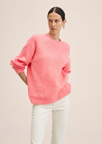 Pullover 'Blosom' di MANGO in rosa: frontale