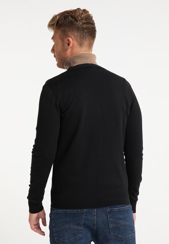 Mo ESSENTIALS Knit Cardigan in Black