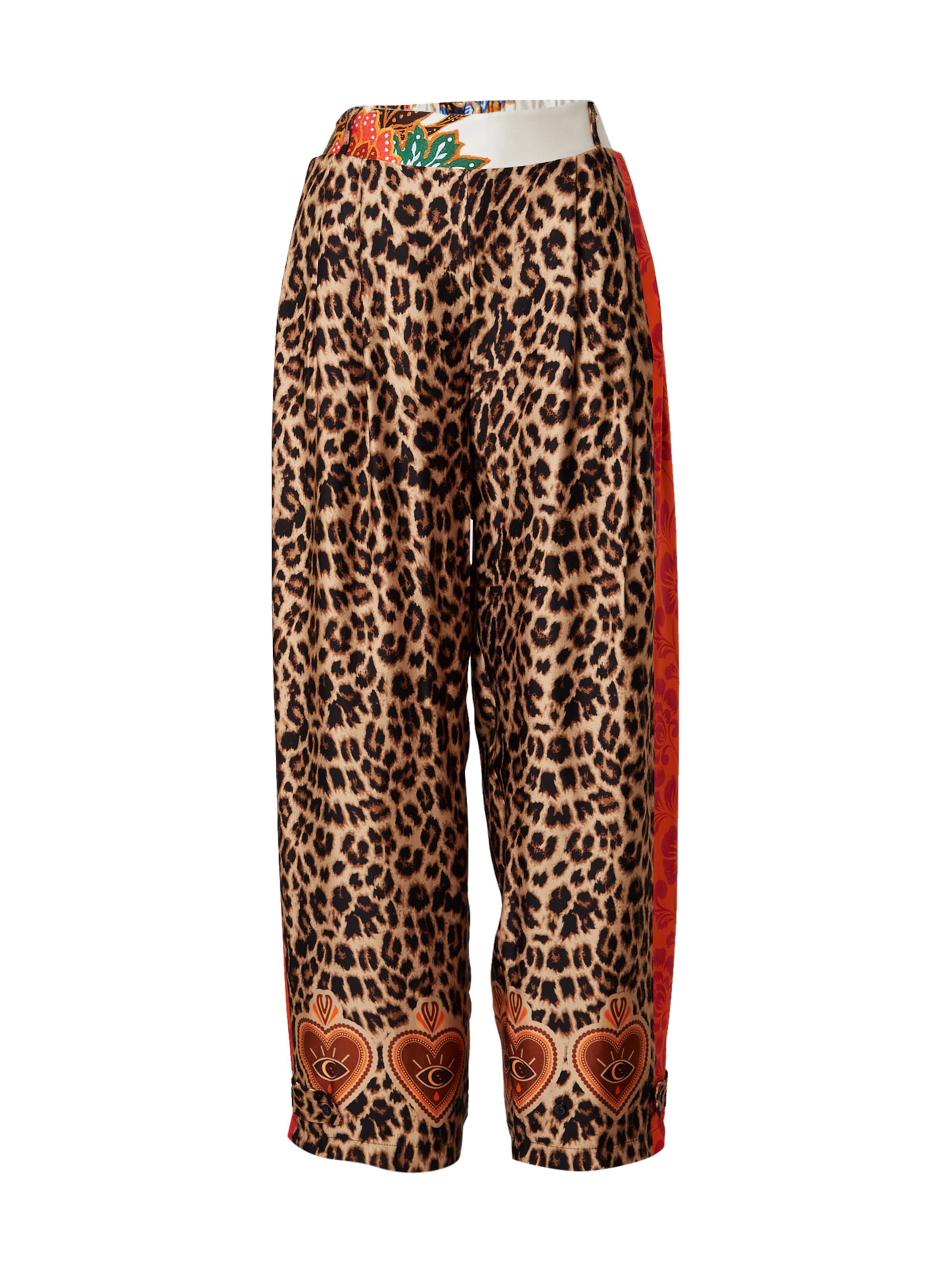 Wide leg Pantaloni cutați de la miss goodlife pe mai multe culori: față