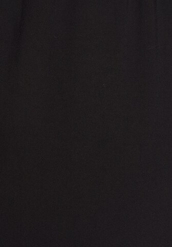 LASCANA Wide Leg Hose in Schwarz