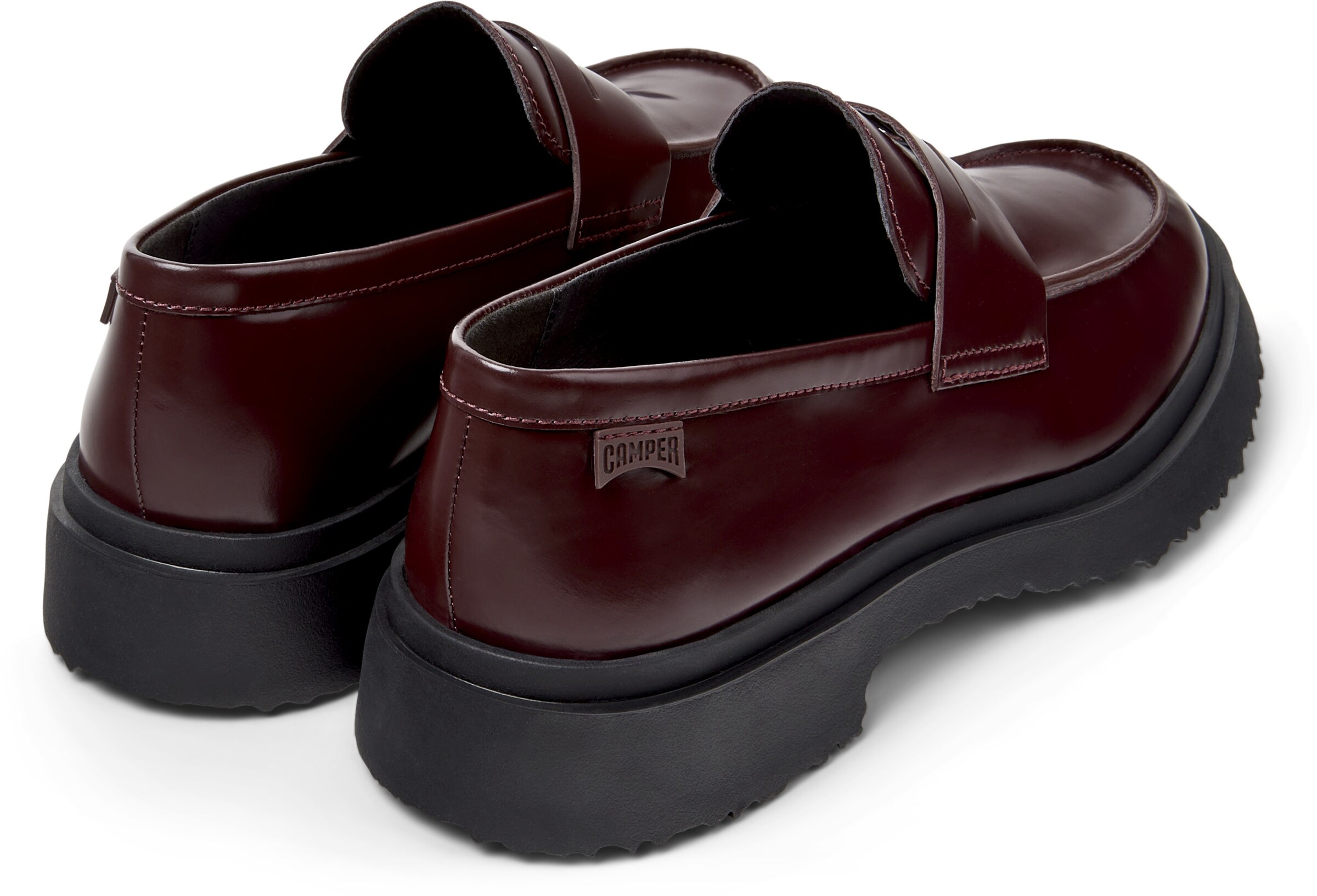 Mocassino 'Walden Twins' di CAMPER in rosso