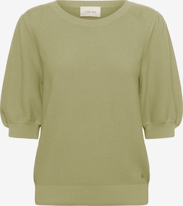 Pull-over 'Herrings' Cream en vert : devant