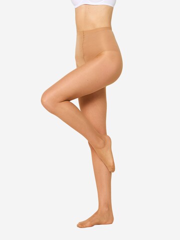 Nur Die Feinstrumpfhose 'Seidenfein In Shape 15 DEN' in Beige: Vorderseite