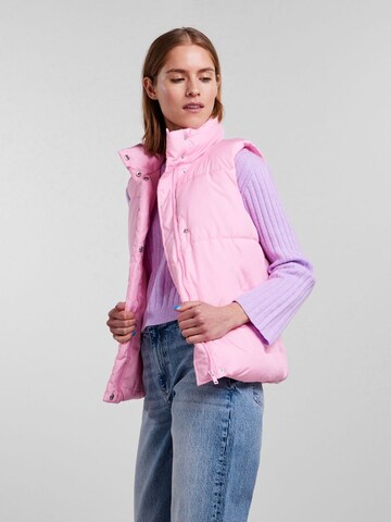 PIECES Vest 'FAITH' in Pink: front