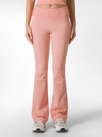 DEHA Flared Sports trousers in Orange: front