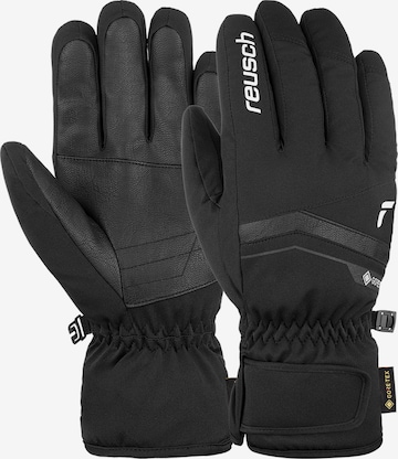 REUSCH Athletic Gloves 'Fergus GORE-TEX' in Black: front