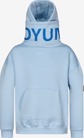 Koyumi Sweatshirt 'Break Your Neck' in Blue: front