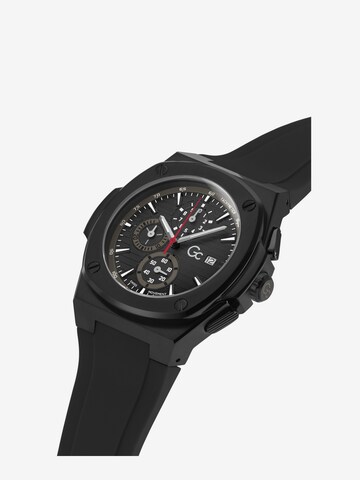 Gc Analoog horloge 'Coussin Shape Racing' in Zwart