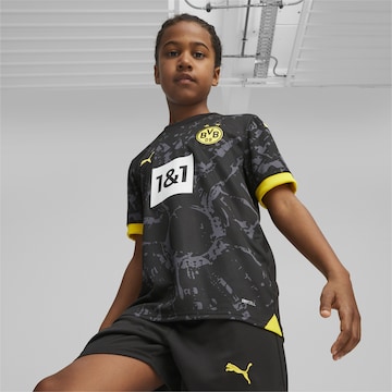 PUMA Λειτουργικό μπλουζάκι 'Borussia Dortmund 23-24' σε μαύρο