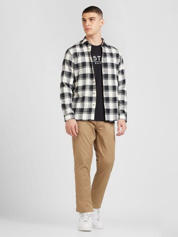 G-STAR Skinny Chino kalhoty – hnědá