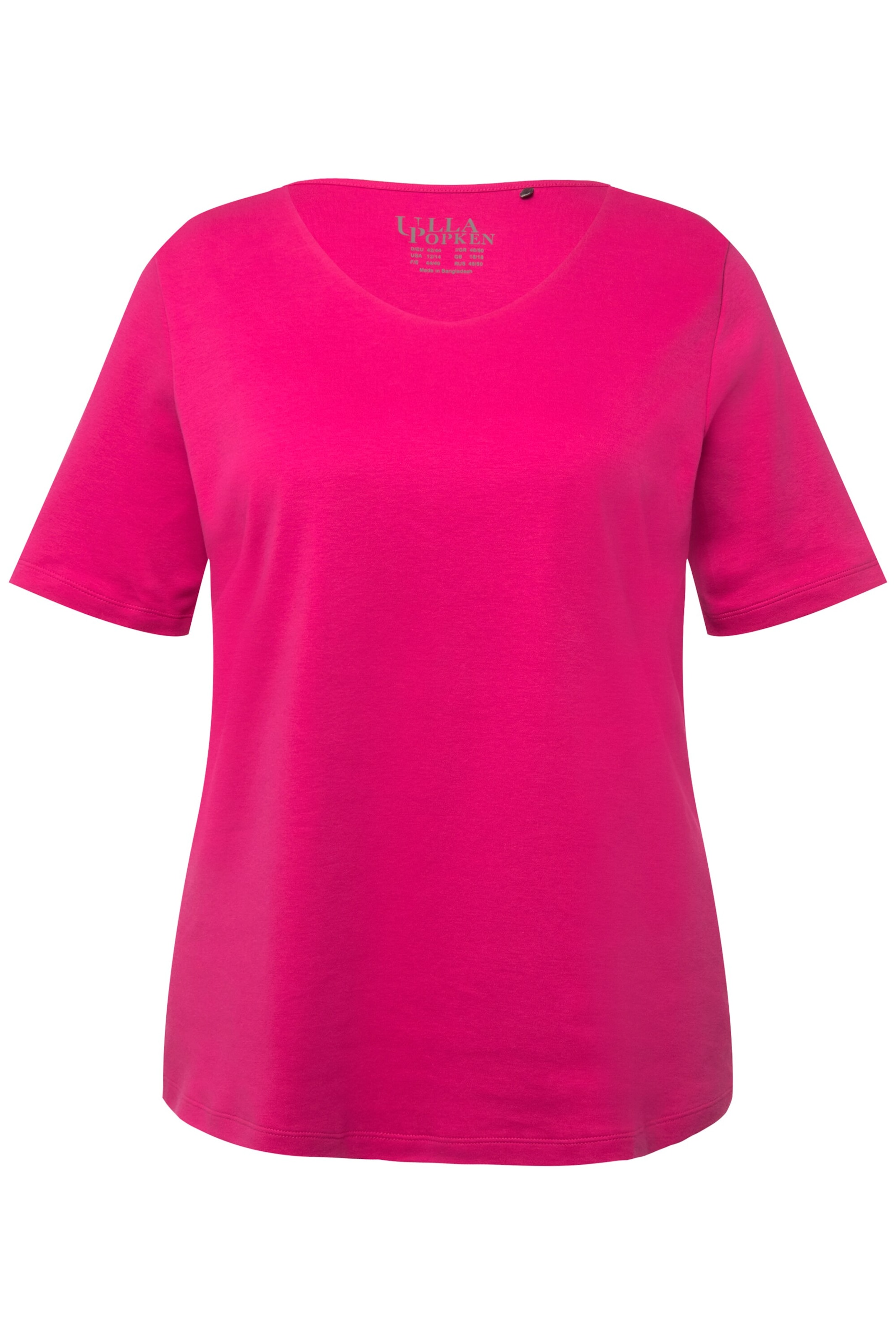 Ulla Popken Shirt in Roze: voorkant