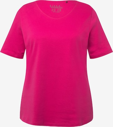Ulla Popken Shirt in Pink: Vorderseite