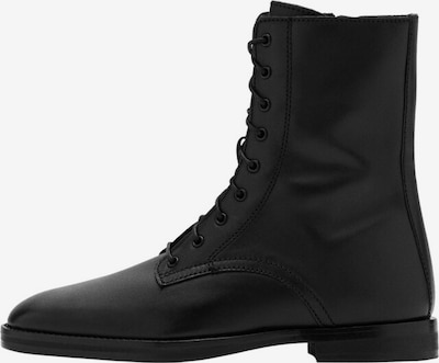 MANGO Schnürstiefelette in 38 in schwarz, Produktansicht