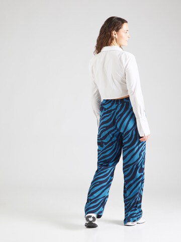 ONLY Carmakoma Loosefit Kalhoty 'CARZALIKA' – modrá