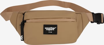 Weather Report Crossbody Bag 'Bronze' in Beige: front