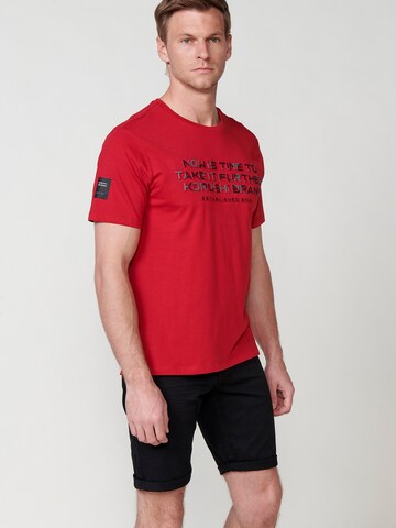 T-Shirt KOROSHI en rouge