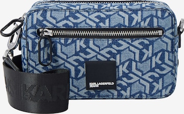 mėlyna KARL LAGERFELD JEANS Rankinė su ilgu dirželiu: priekis