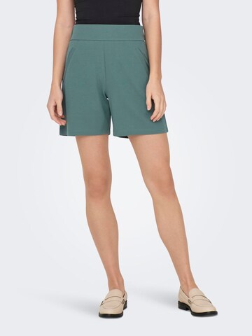 JDY Loose fit Pants in Green: front