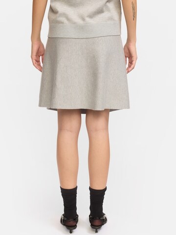 Soft Rebels - Falda ' SRHenrietta ' en gris: atrás