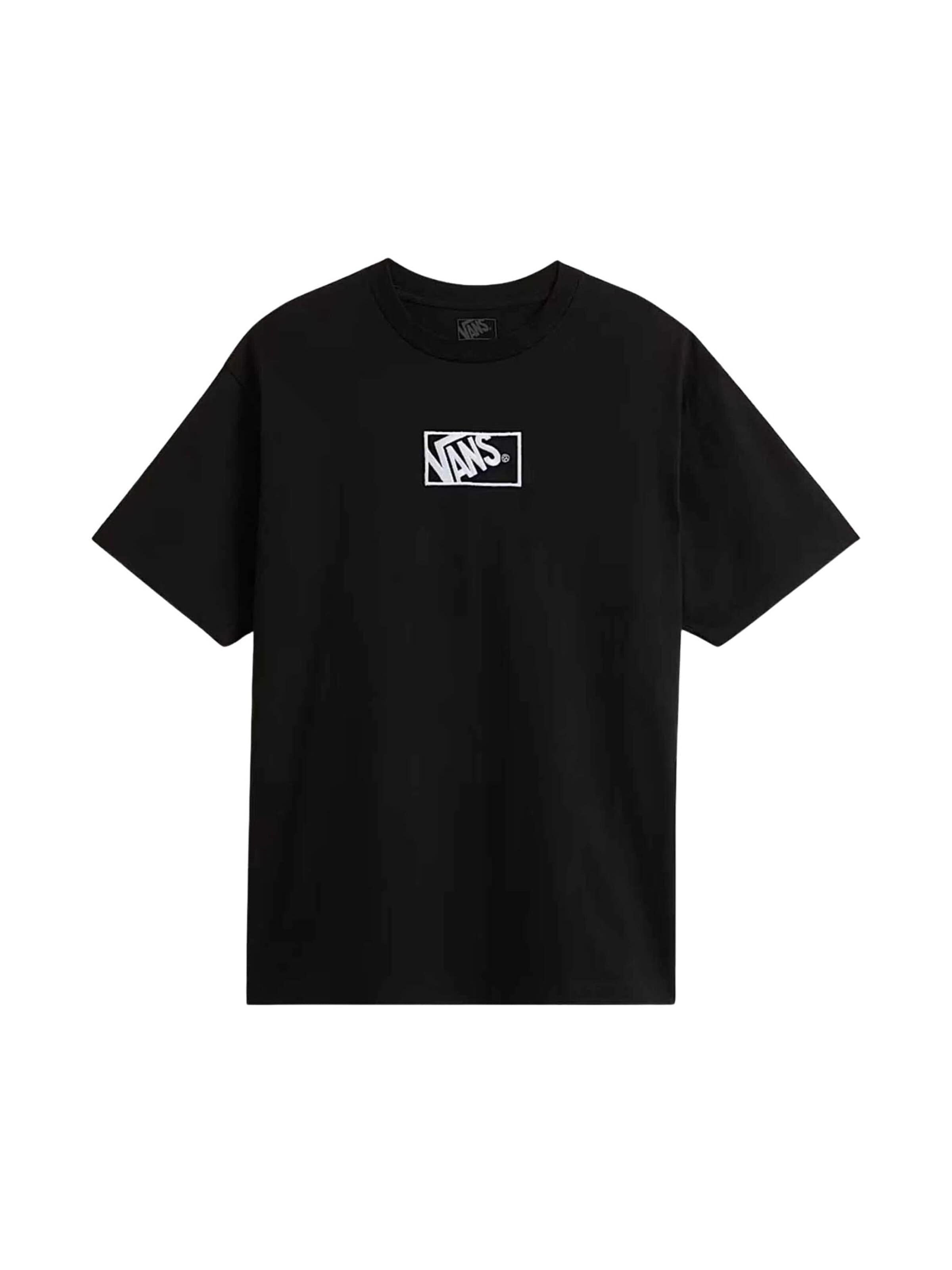 VANS Футболка в размере XS в Черный / Белый, Обзор товара
