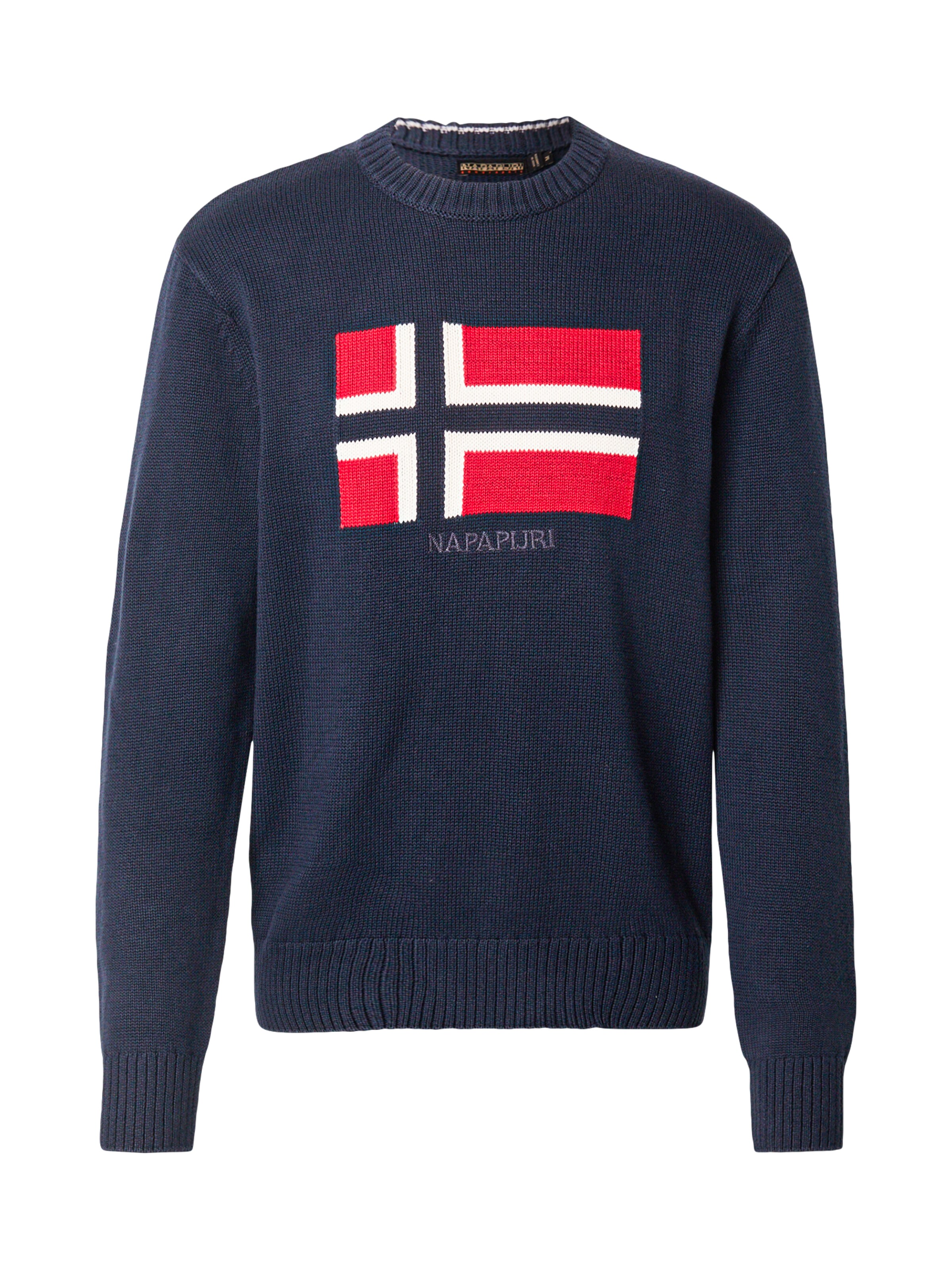 NAPAPIJRI Sweater 'D-MURA C' in Blue: front