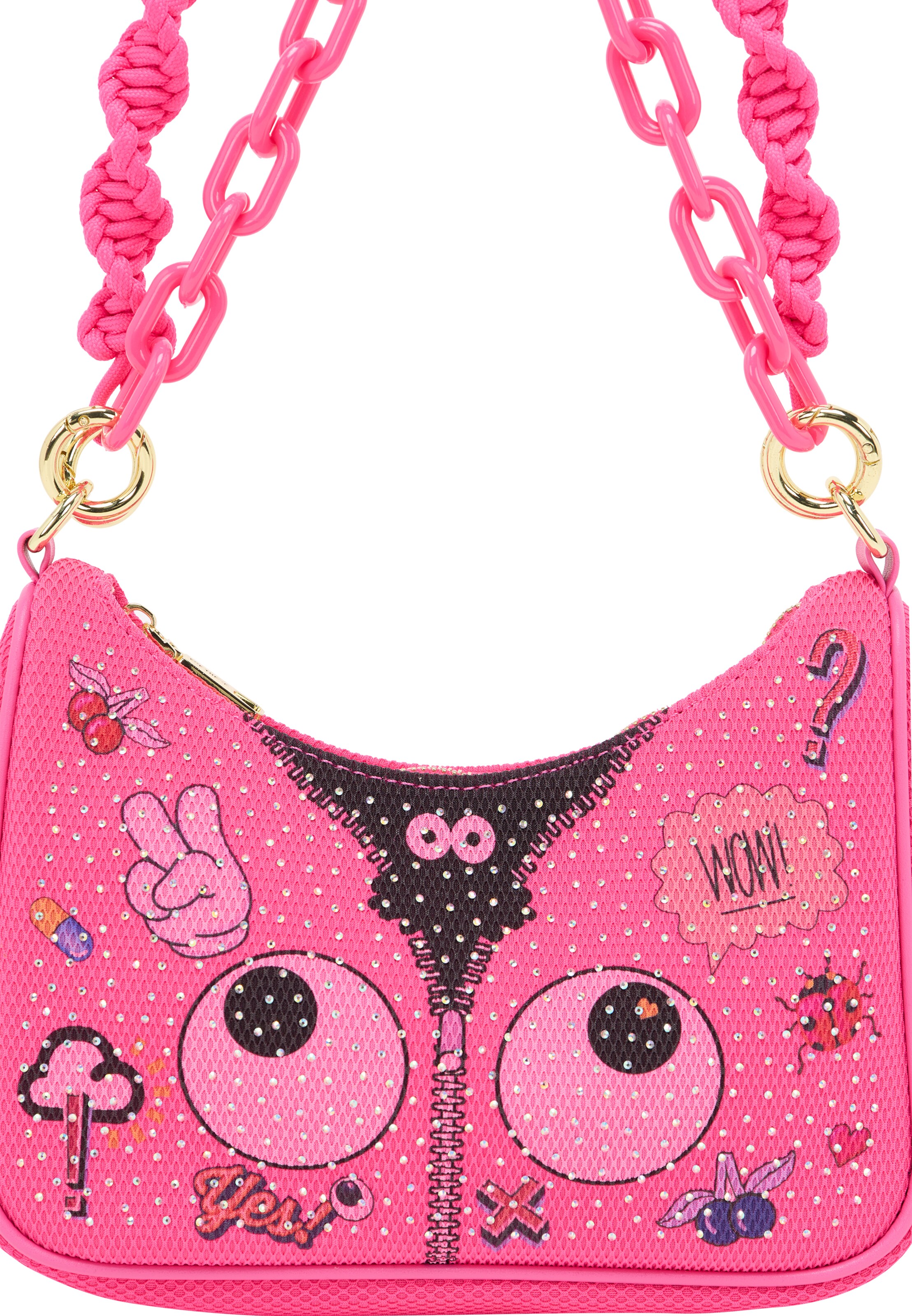 MYMOTorba za na rame 'Pop Eyetheme' - roza boja