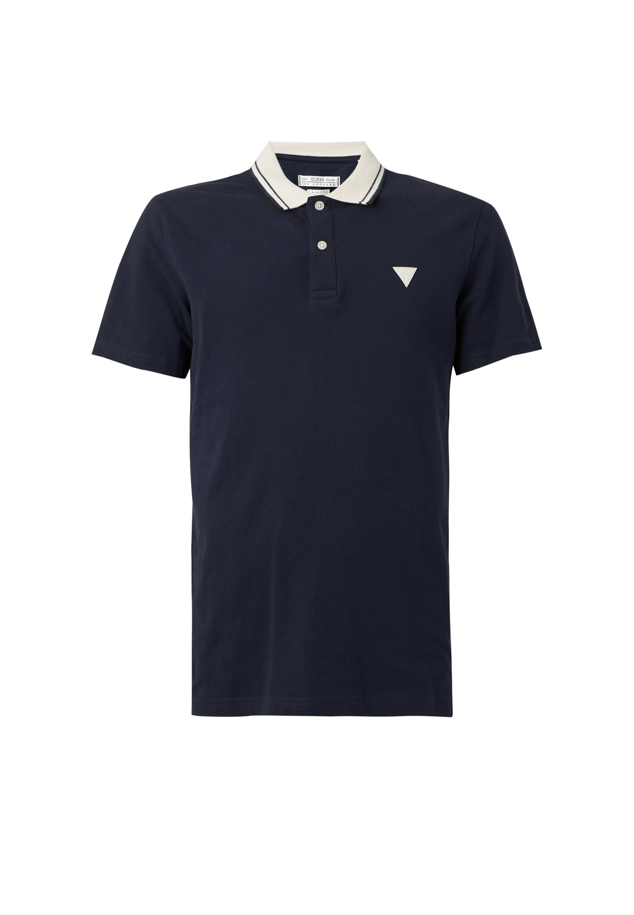 GUESS - Camiseta en azul: frente