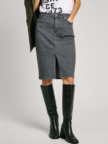 Pepe Jeans Skirt in Grey: front