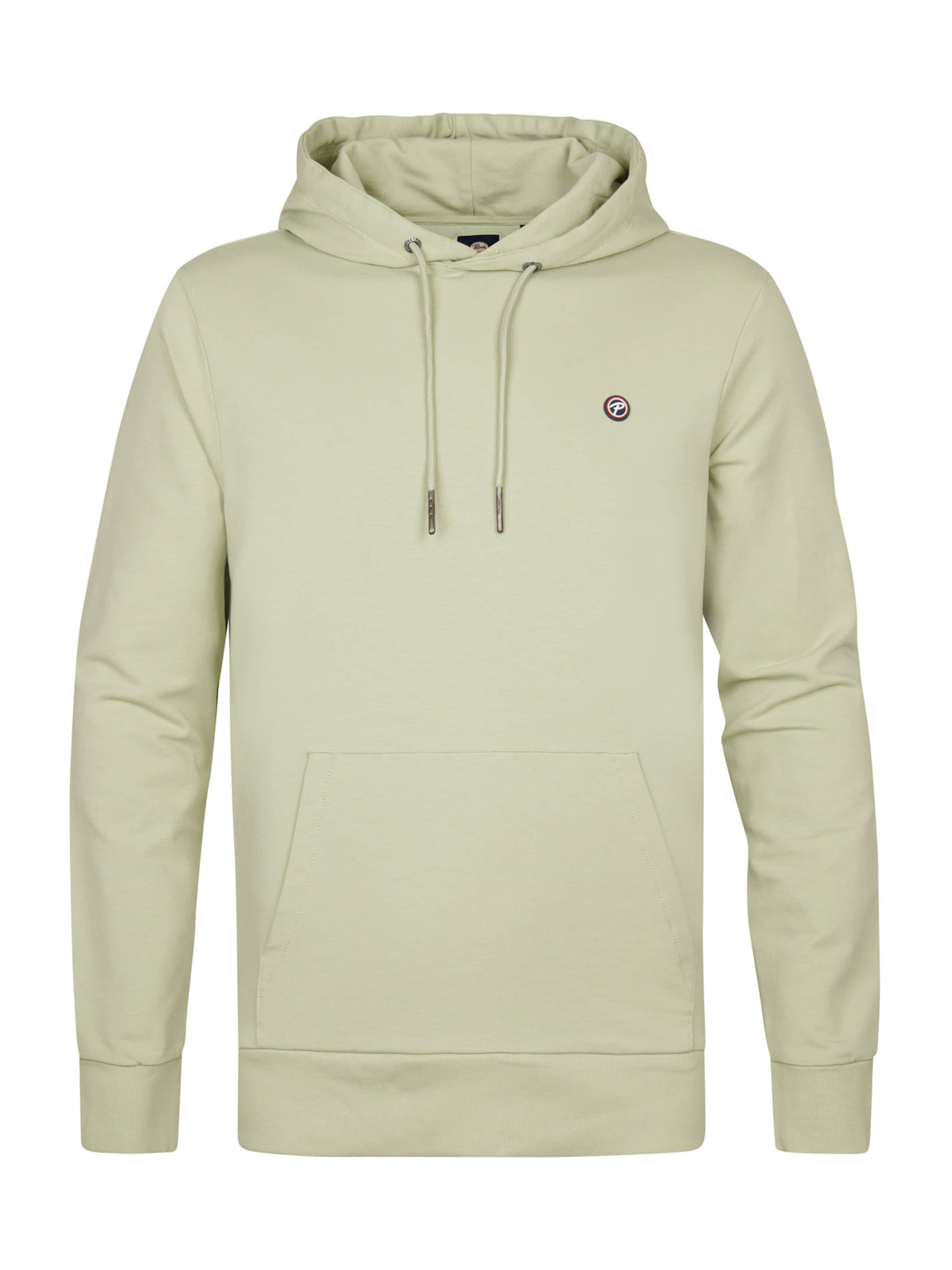 Petrol Industries Mikina – zelená: přední strana