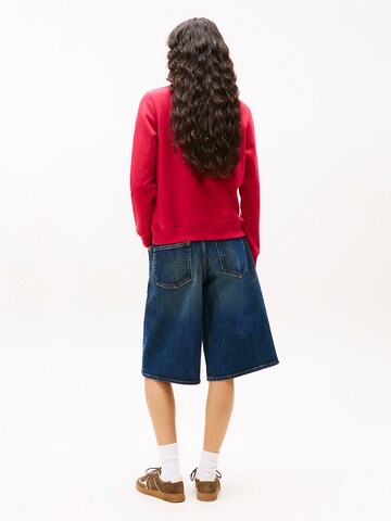 Tommy Jeans Mikina - Červená