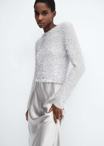 MANGO Sweater 'Ilenia' in Grey