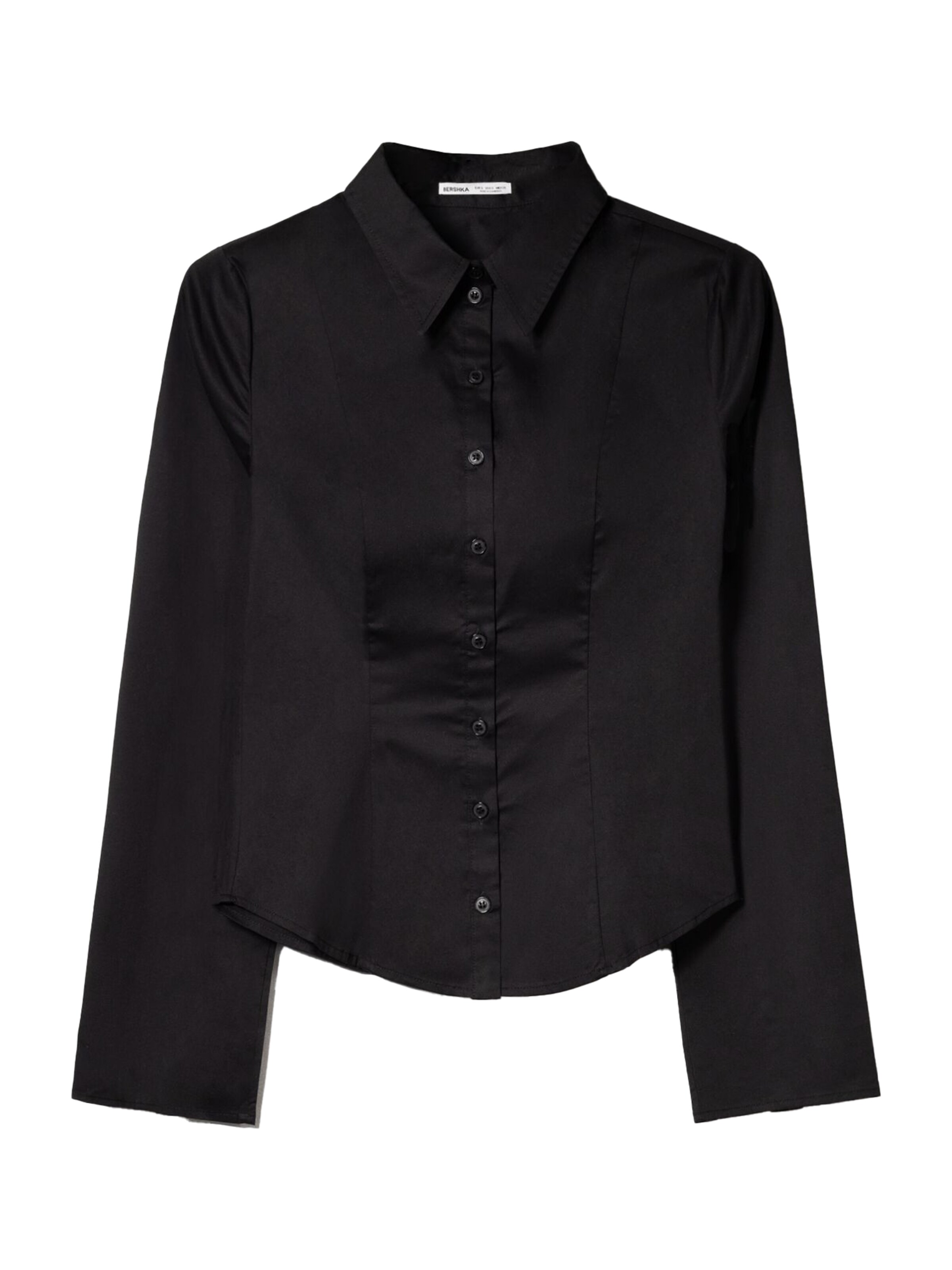 Bershka Bluse in schwarz, Produktansicht