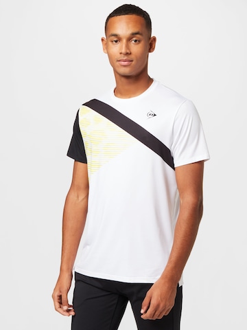 DUNLOP Functioneel shirt in Wit: voorkant