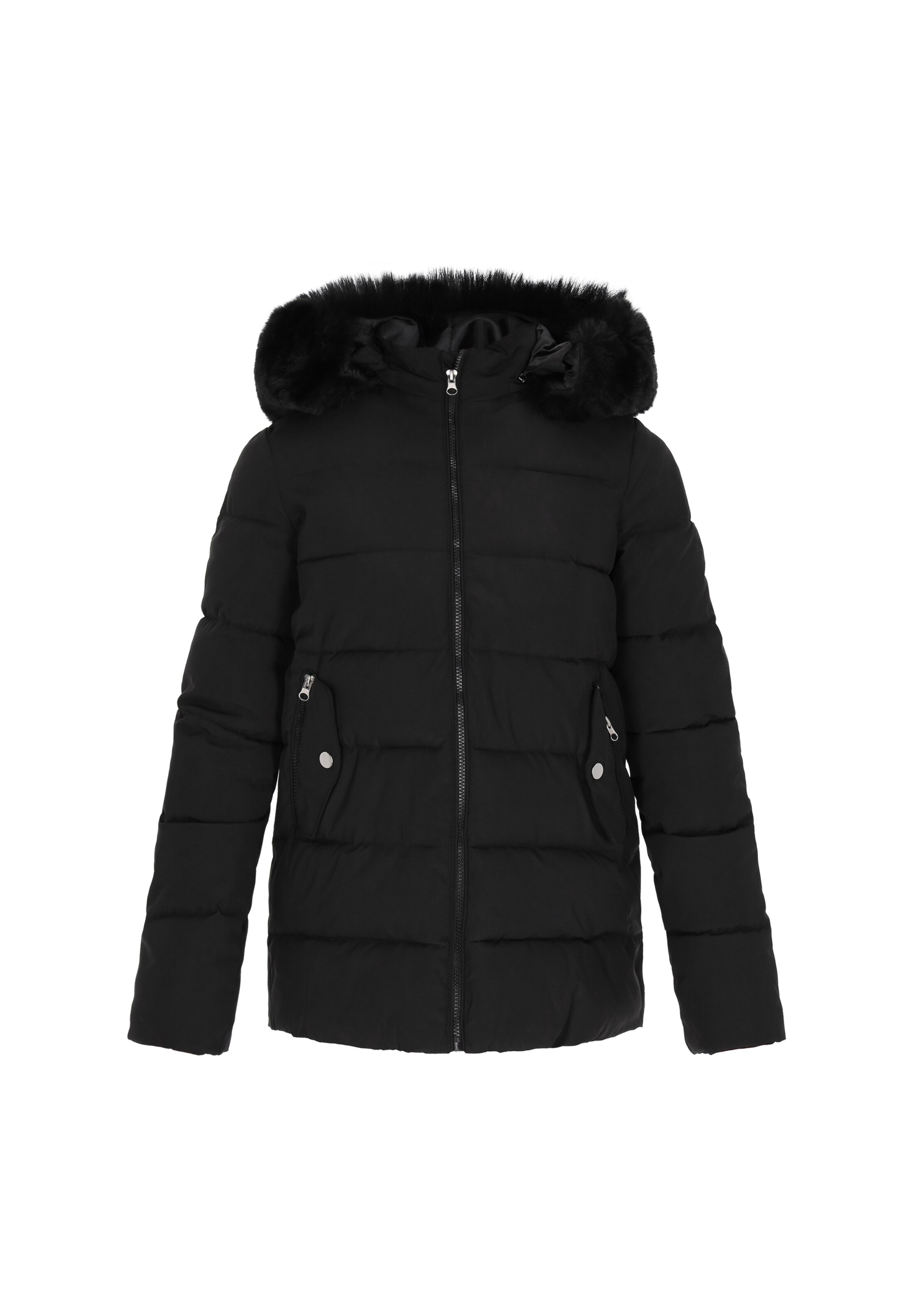Usha Winter Coat in Black, Item view